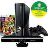 Console Xbox 360 com 4GB de Memória + Kinect Sensor